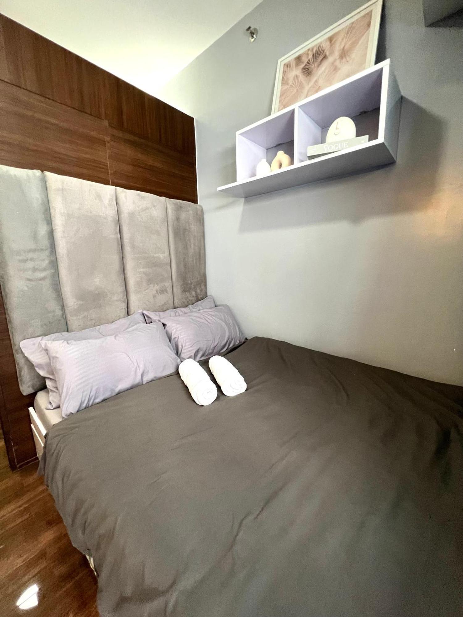 Apartment In Air Residences, Makati With Wifi, Netflix, Pool, Mall And More Manila Luaran gambar