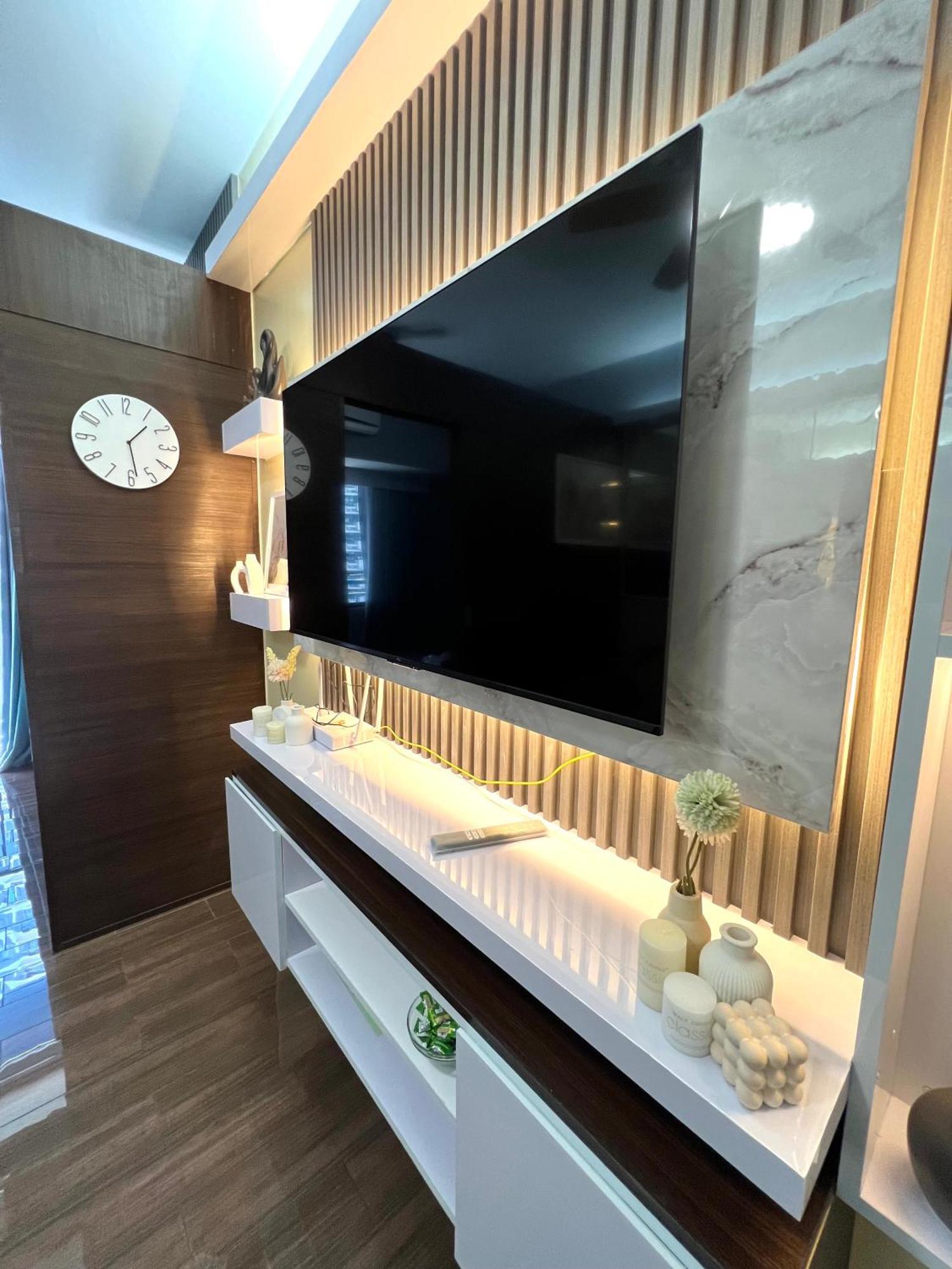 Apartment In Air Residences, Makati With Wifi, Netflix, Pool, Mall And More Manila Luaran gambar