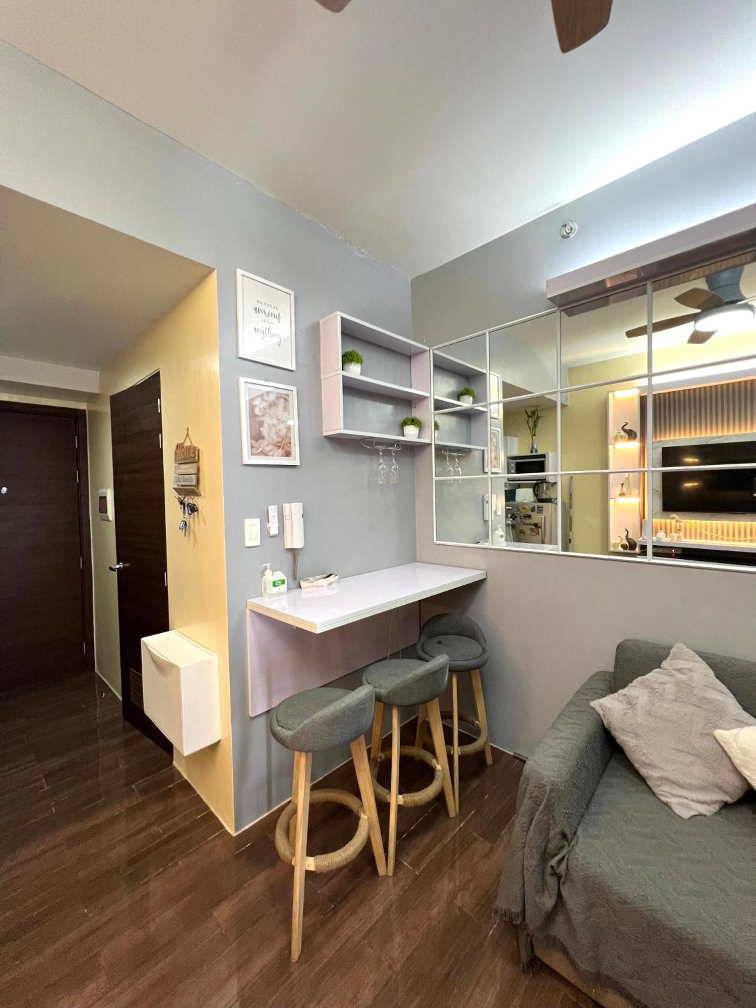 Apartment In Air Residences, Makati With Wifi, Netflix, Pool, Mall And More Manila Luaran gambar